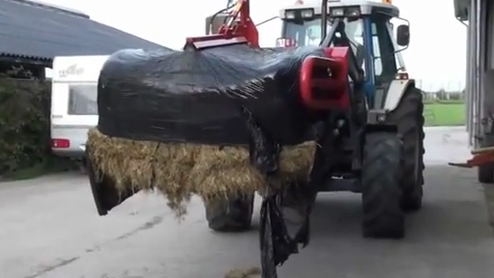 Thumbnail of Wrapped Bale Opener