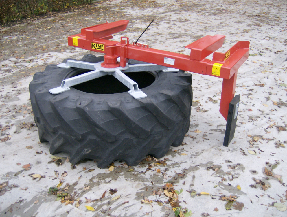 Image de Einfache Silageschieber mit einem Rad