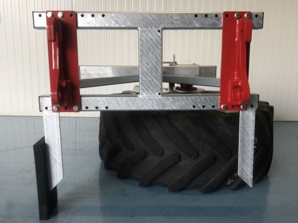 Image de Einfache Silageschieber mit einem Rad