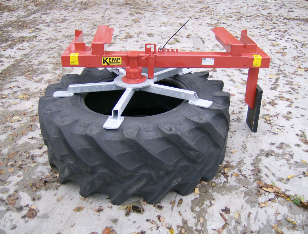 Image de Einfache Silageschieber mit einem Rad