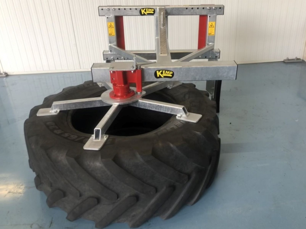 Image de Einfache Silageschieber mit einem Rad