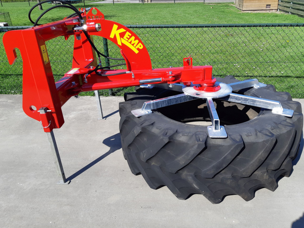 Image de Einfache Silageschieber mit einem Rad
